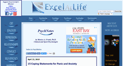 Desktop Screenshot of excelatlife.com